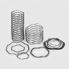 Heat treatment stainless steel flat wire wave spring