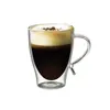 350 ml sublimation double walled Glass Coffee Mug
