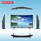 KONWHAI 4k smart TV LED large screen 65 75 Inch full hd curved television wifi
