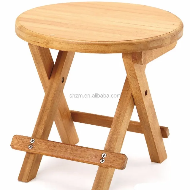 antique bamboo stool