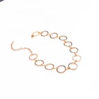 handmade fashion simple exaggerated necklace hoop necklace