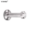 China supplier high quality bathroom accessories round base stainless steel wall mounted chrome coat robe hook rack