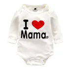 Amazon customize organic cotton baby clothes romper bodysuit onesie