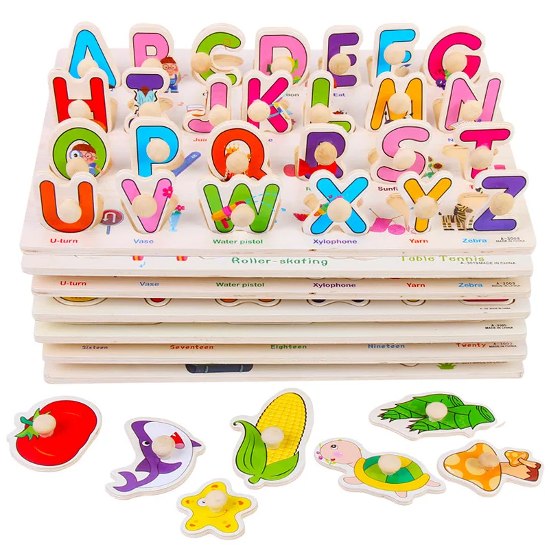 wooden puzzle abc