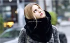 Elegen Cheap New design fashion women fake fur scarf/Fake Fur shawl