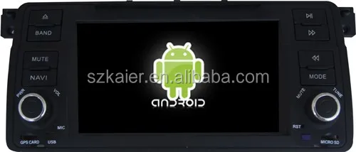 Android 4.4 Mirror-link ГЛОНАСС/GPS 1080 P двухъядерный автомобиля Центральный Мультимедиа для BMW E46 с GPS /Bluetooth/TV/3 г