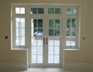 french door with windows