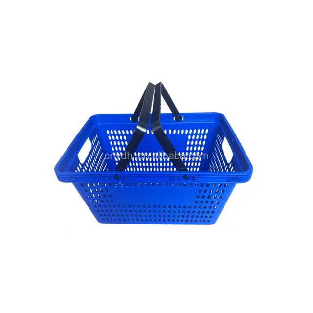 wholesale hand plastic supermarket shops shopping fruit basket