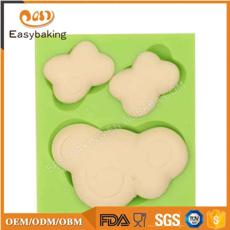 ES-4609 Cartoon Theme Silicone Fondant Cake Decorating Mold