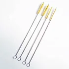 ESD Long Handle Natural Stiff Bristles Tampico Cleaning Brush