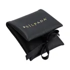 Custom personaltion envelope flap jewelry leather button closure gift pouch bag