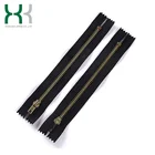 Zipper Zipper Supplier 4# Long Chain Black Garment Jacket Close End Brass Zipper
