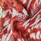 digital printing 100% mulberry silk fabric ladies dresses fabric printed dress pattern