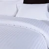 Luxury Hotel Bed Linen 1cm Satin Stripe Bedding Set