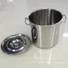 Stainless Steel Milk Bucket/Milk Can With Lid buckets with lid