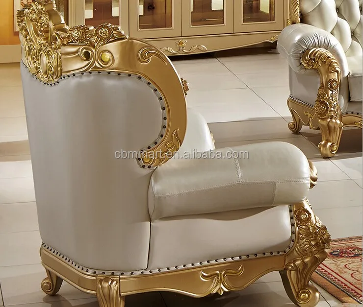 9808 sectional living room sofa top grain leather sofa set