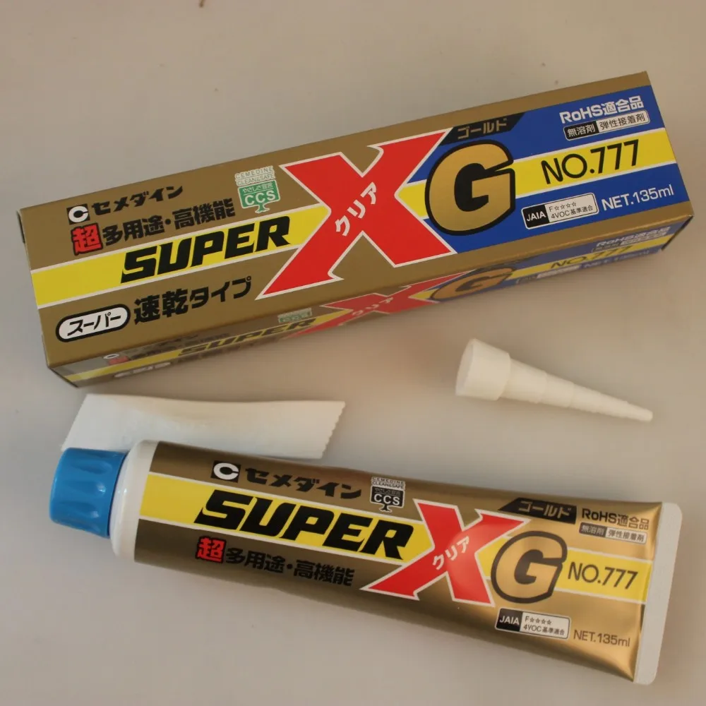 Cemedine Super X No.777 Glue Silicone Adhesive, View Glue, Cemedine