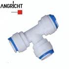RO Tee quick plastic ro water connector,water filter quick pipe Fitting