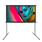 Cinema fixed frame advertising club theater quick assemble portable projection screen