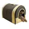 2017 Pet Dog Sleeping Nest With Mat Foldable Pet Dog Bed Cat Bed House For Small Medium Dogs Travel Pet Supplies