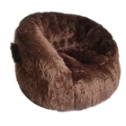 Shag Fur beanbag chairs bean bag furniture chair cover