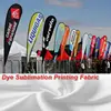 dye sublimation100% polyester 110gsm flags dye sublimation backlit for direct sublimation printing