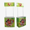 Portable Promotional Counter Marketing Display Stand for promoting and marketing at shopping centers