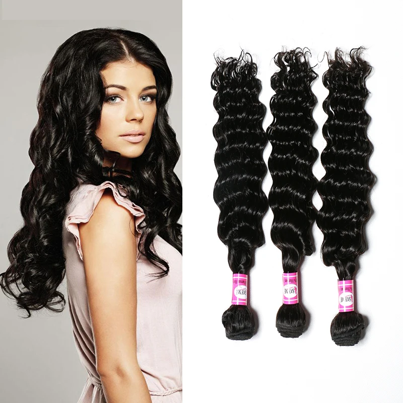 Anna Loose Deep Wave Weave Hair Styles Wholesale Brazilian Hair