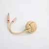 Brand new colorful creative fashion braided USB data charger cable