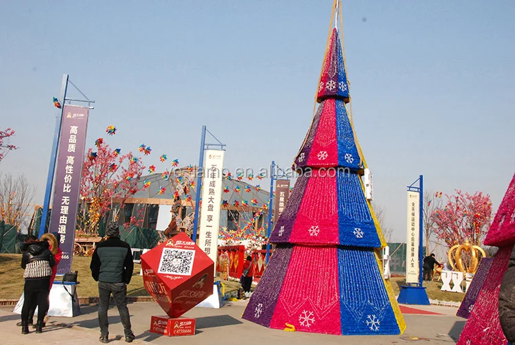 2018 hot sale artificial christmas tree with christmas light for