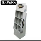 Free standing Cardboard Corrugated Box Stand frame display rack for optical store