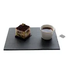 Romantic red wine and cream cake boards stone plates slate cheese tray