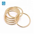 high quality custom hardware bag simple design gold Zinc Alloy Metal tri-glide Buckles ring for bag
