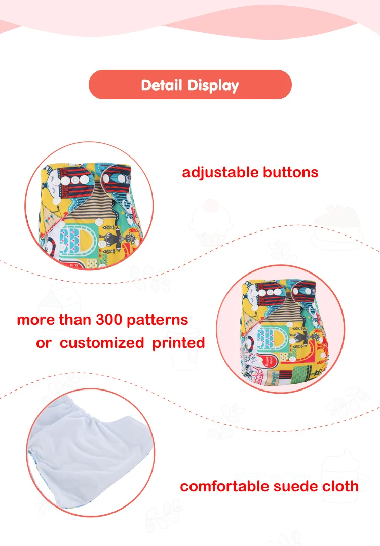 pororo baby cloth diapers wholesale factory baby