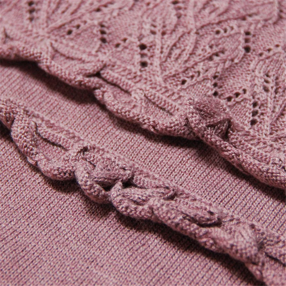 Vintage Knitted Winter Dress For Women 2017 New Cotton Wool Vestidos Turtleneck Ruffles String Waist A-line Women Dresses (3)