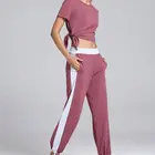 Toplook Workout Clothes Women Sport Running Suit Loose Gym Yoga Pants Tracksuits Sets S333