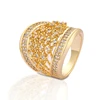 Good Quality Turkish Jewelry pure gold ring designs for girls and woman