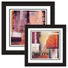 3D black wall abstract oil paintings fotos photo picture frame 30x30