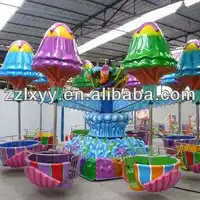 Kids Outdoor Amusement Park Equipment Romantic
