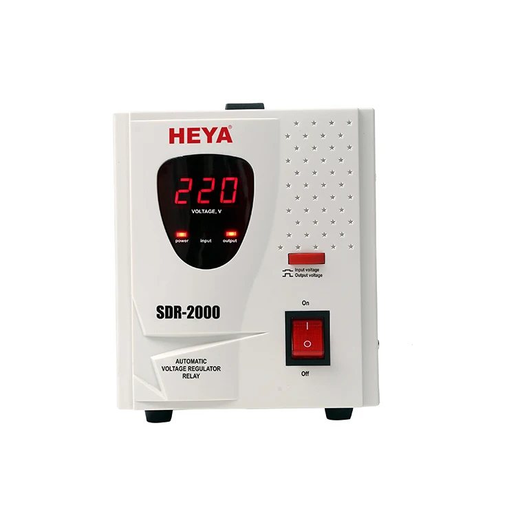 SDR Relay control 2000va ac automatic voltage stabilizer relay for refrigerator