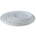 Wholesale restaurant dinner using 100% melamine dish melamine charger plate set