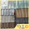 Pleated gold foil printing knitted 100% polyester jersey fabric wholesale
