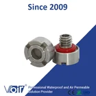 Stainless Steel M6*0.8 Water Resistant Breathable Vent Valve Pressure Reducing Air Vent Valve