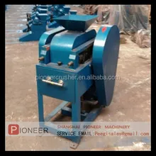 High efficiency pionner produced small lab double roller crusher