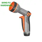 9-Way Plastic front trigger spray nozzle gun for garden watering