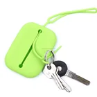 Eco-friendly easy carry Silicone Key Bag Card Pouch Holder Keyring Bag