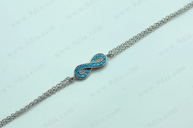 Moissanite Tennis Simple 925 HipHop Silver Tennis Bracelet Moissanite Tennis Bracelet 925 Silver