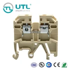 UTL Wenzhou Factory Electrical Din Rail Screw Brass Terminal Blocks On Market