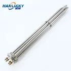 220V/380V 304SUS Long Handgun Shape Electric Sauna Stove Heating Element Dry Steam Tubular Air Heater Heat Tube