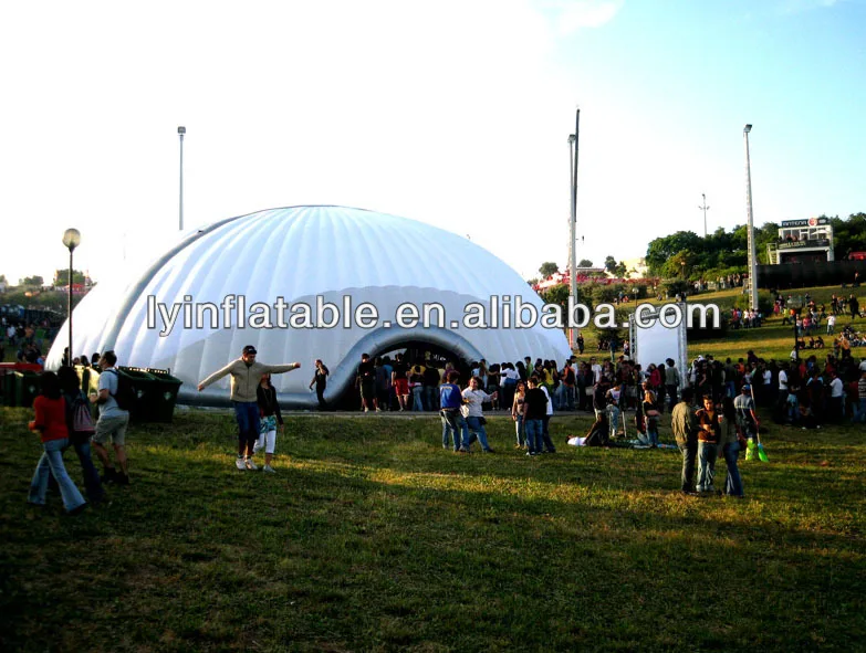 temporary inflatable trident dome,inflatable dome for event